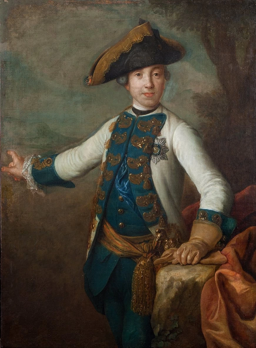 Ritratto del Granduca Pietro Fedorovich (Più tardi Pietro III di Russia)